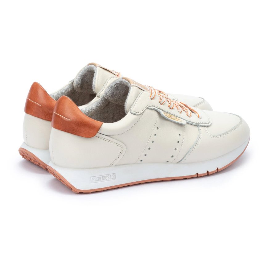 Women's Pikolinos BARCELONA Sneakers White | NZ V1583A9